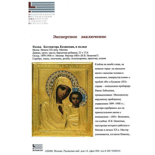 Экспертное заключение НОЭКСИ.