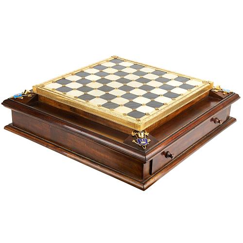 Большой набор шахмат «Королевские лилии»