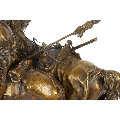 Композиция &quot;Запорожец после битвы&quot;. Лансере.