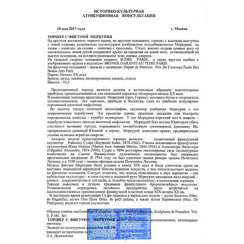 Экспертиза ГИМ.