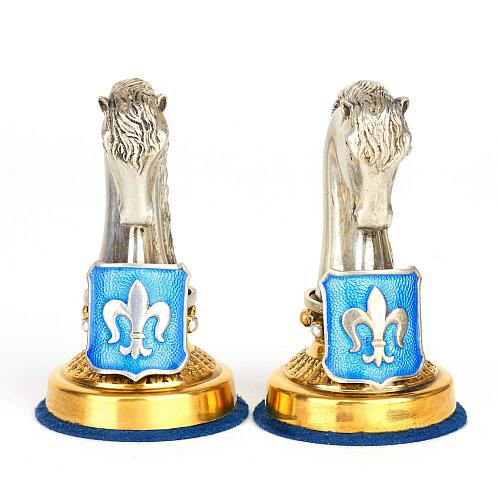 Большой набор шахмат «Королевские лилии»