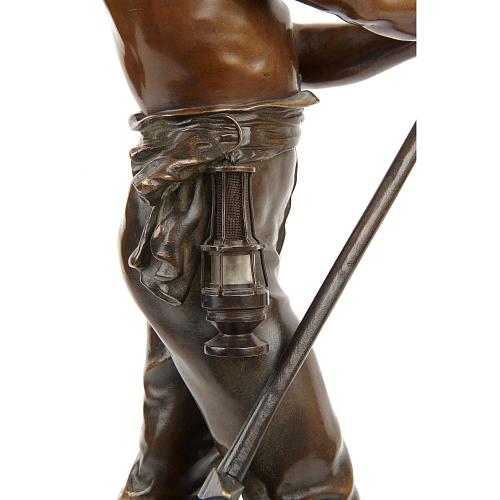 Скульптура «Рудокоп». Шарль Леви.