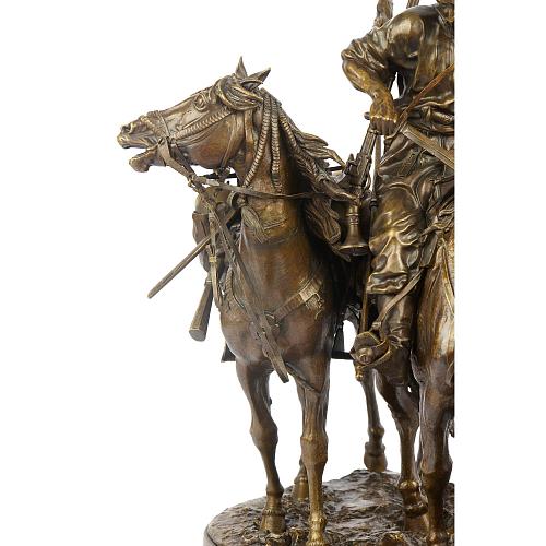 Композиция &quot;Запорожец после битвы&quot;. Лансере.