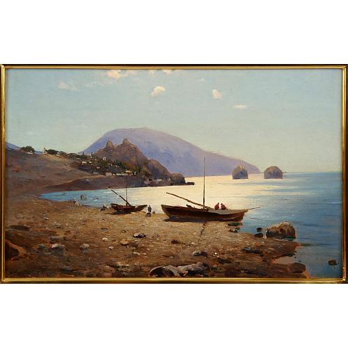 С. И. Васильковский «Гора Аю-Даг, Гурзуф»