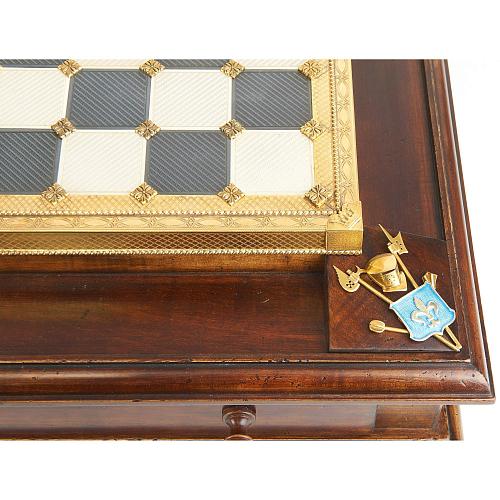 Большой набор шахмат «Королевские лилии»