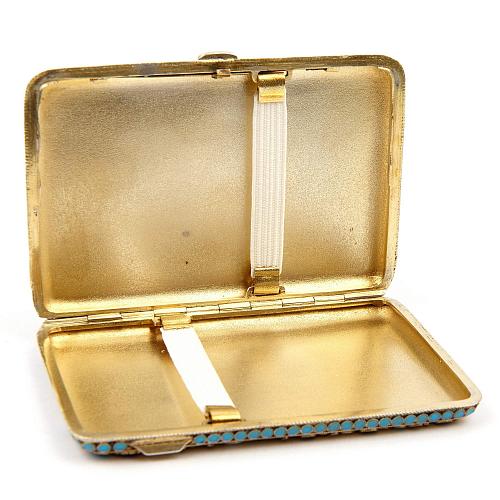 Портсигар "Лазоревые травы"