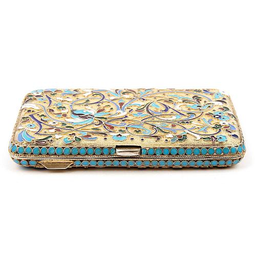 Портсигар "Лазоревые травы"