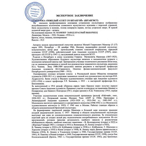 Экспертиза НОЭКСИ Л. А. Дементьева