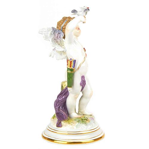 Meissen "Амур с голубем". 31 см.