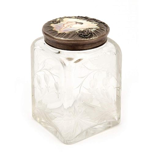 Баночка (чайница) «Купидон». Болин.