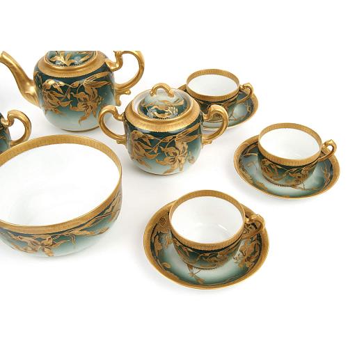 Сервиз чайный на 6 персон. Кузнецов.