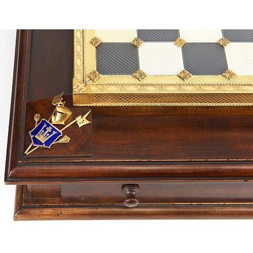 Большой набор шахмат «Королевские лилии»