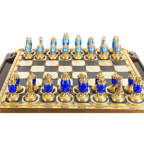 Большой набор шахмат «Королевские лилии»