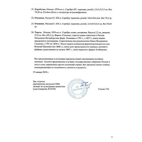 Экспертиза ГИМ