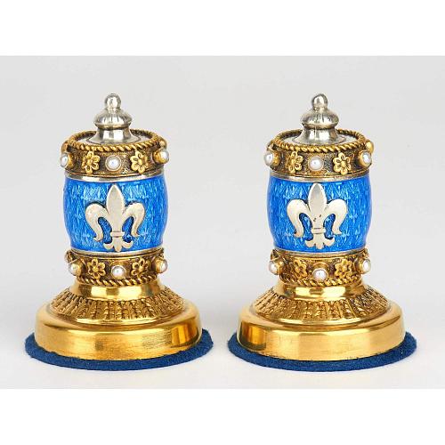 Большой набор шахмат «Королевские лилии»