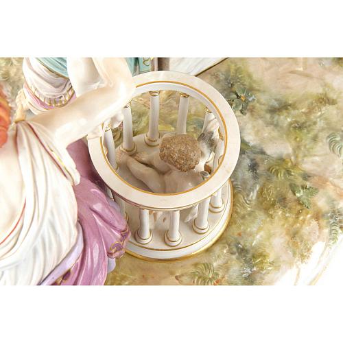 Скульптурная композиция «Рынок любви». Мейссен.