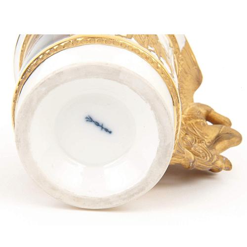 Чашка с блюдцем «Наполеон». КПМ.