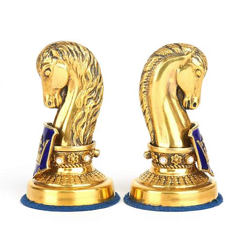 Большой набор шахмат «Королевские лилии»