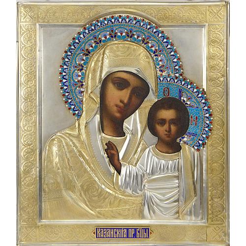 Икона «Богоматерь Казанская». С. Г. Галкин
