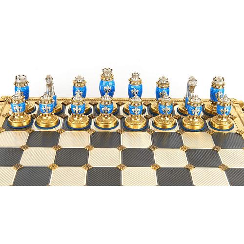 Большой набор шахмат «Королевские лилии»