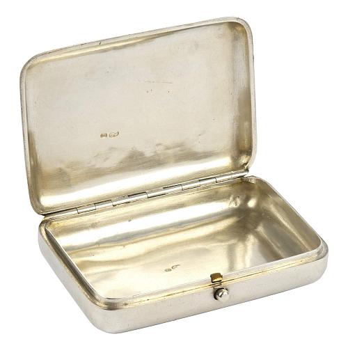 Портсигар с чернью