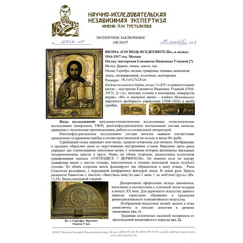 Экспертное заключение НИНЭ им. П.М, Третьякова