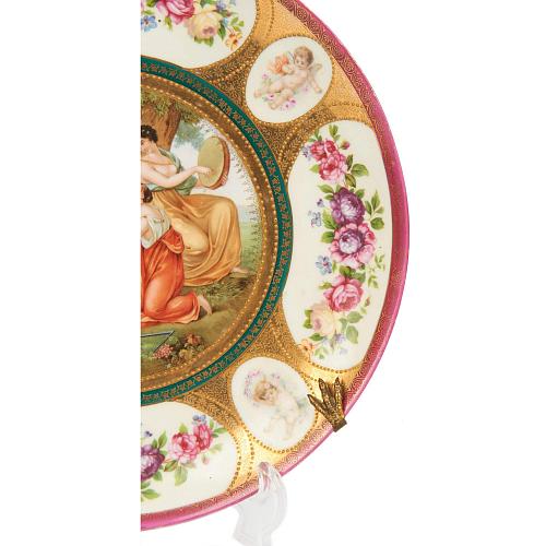 Тарелка с античным сюжетом.