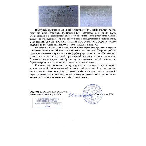 Экспертное заключение МК РФ Свешниковой Г.В