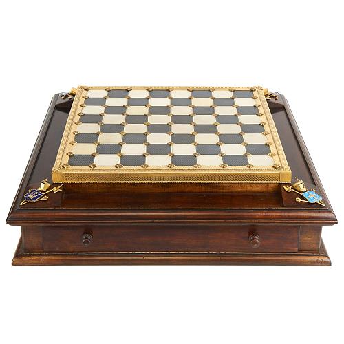 Большой набор шахмат «Королевские лилии»