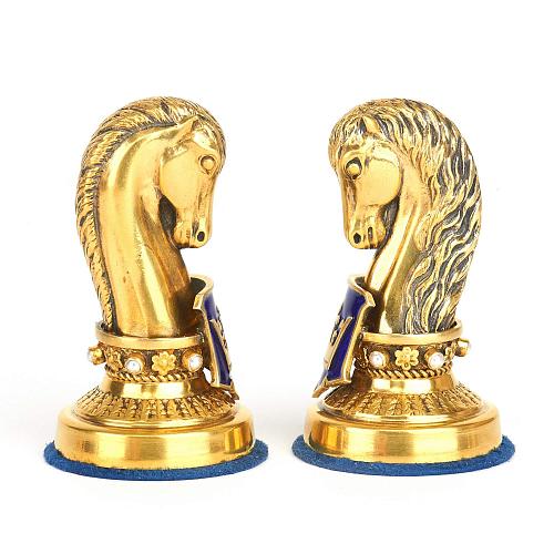 Большой набор шахмат «Королевские лилии»