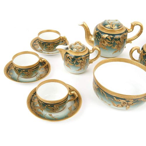 Сервиз чайный на 6 персон. Кузнецов.