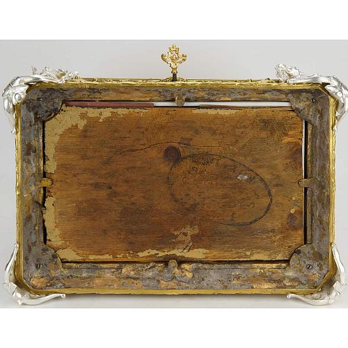 Большой ларец с галантными сценами