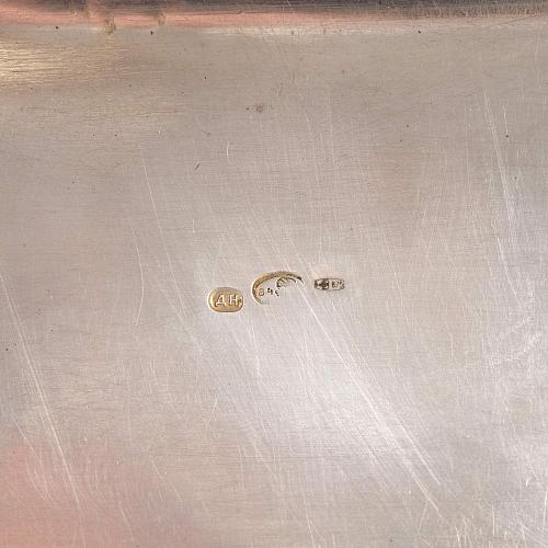 Портсигар с чернью