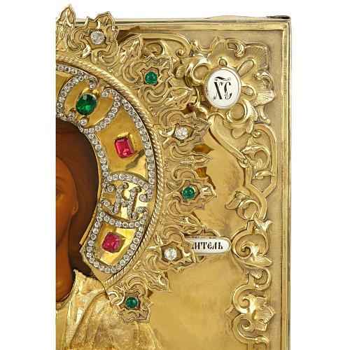 Икона Господь Вседержитель в окладе Мстёра