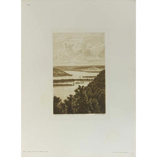 Офорт И.И.Шишкина «Царев Курган» 1886