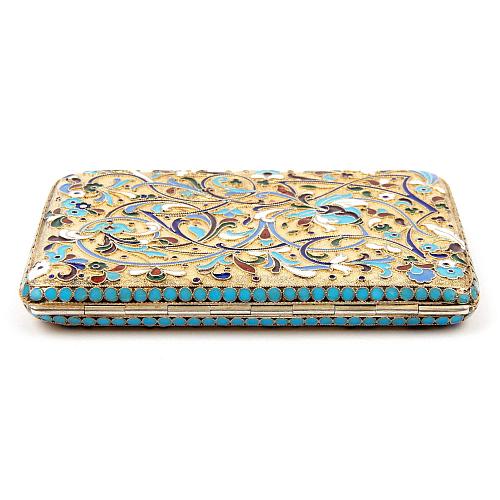 Портсигар "Лазоревые травы"