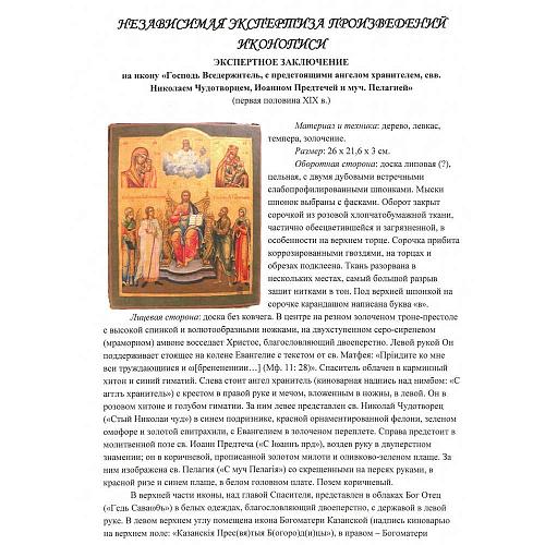 Экспертное заключение НИИ Российской АХ.