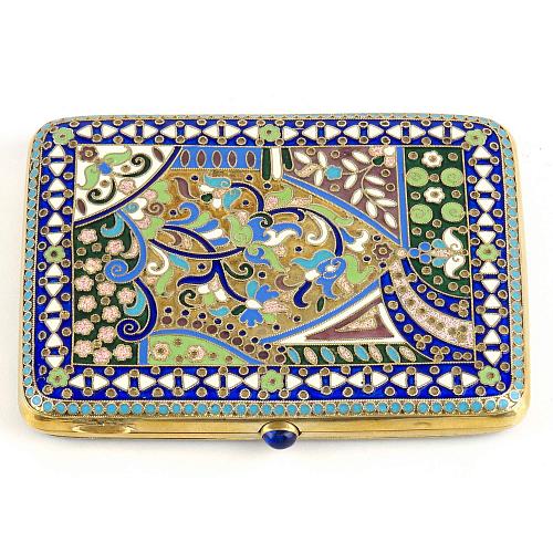 Портсигар "Волшебный цветок"