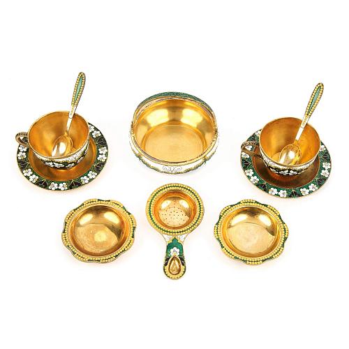 Набор к чаю из 10 предметов. СССР.