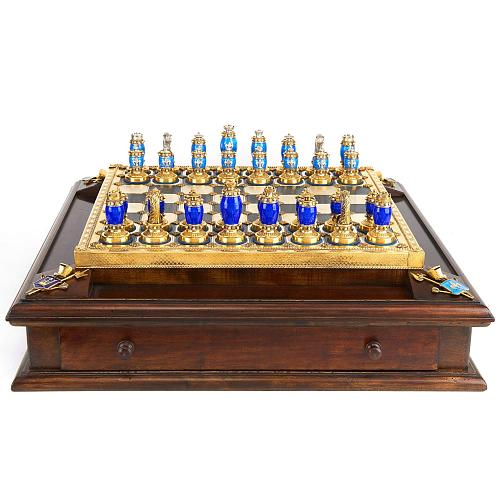 Большой набор шахмат «Королевские лилии»