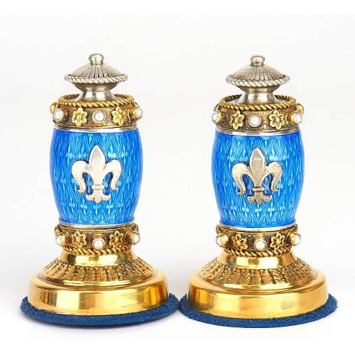 Большой набор шахмат «Королевские лилии»