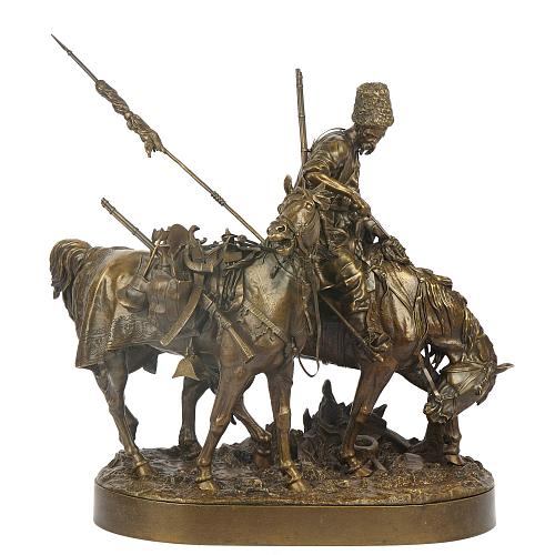 Композиция &quot;Запорожец после битвы&quot;. Лансере.